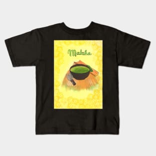 Matcha tea Kids T-Shirt